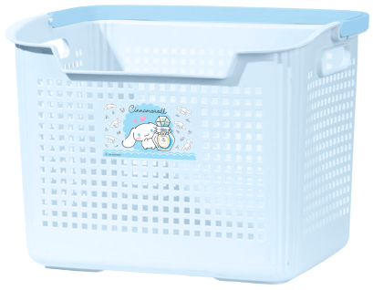 ตะกร้าใส่ของอเนกประสงค์ Cinnamoroll 40 x 35.5 x 29 ซม. สีฟ้า